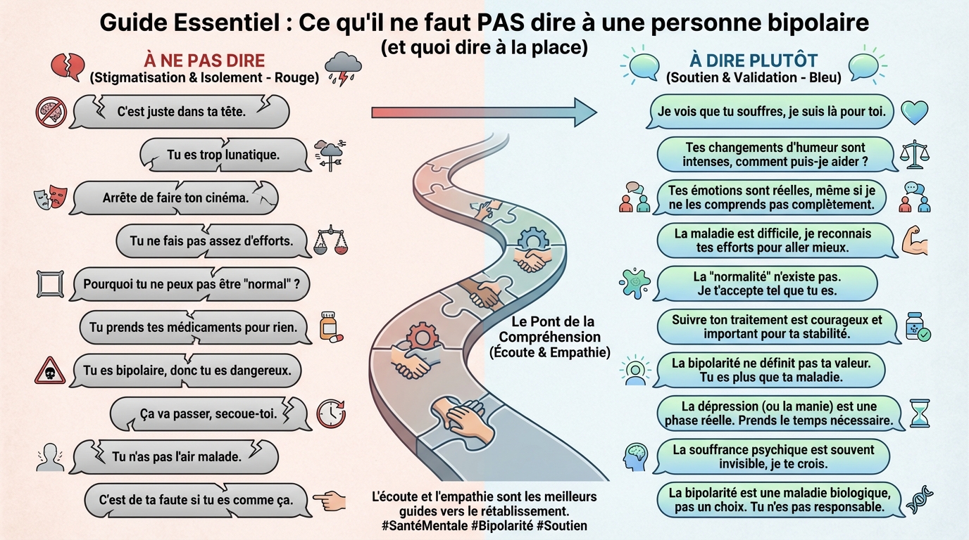 Les 10 choses à ne pas dire