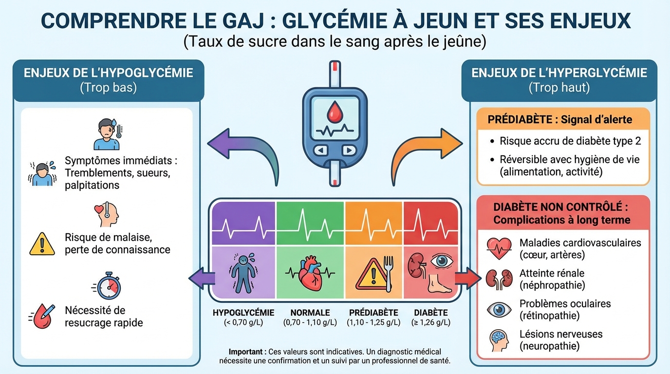 Comprendre le GAJ : glycémie à jeun et ses enjeux 1 Comment se préparer à une prise de sang
