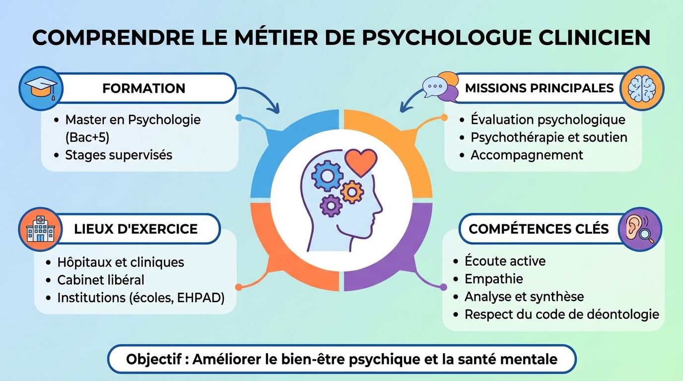 Comprendre le métier de psychologue clinicien 1 Les missions d'un psychologue clinicien