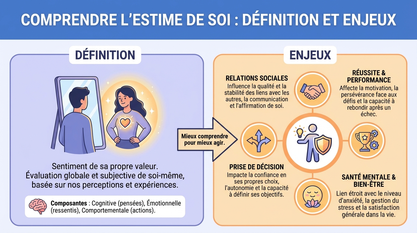 Comprendre l'estime de soi : définition et enjeux 1 Comment améliorer son estime de soi