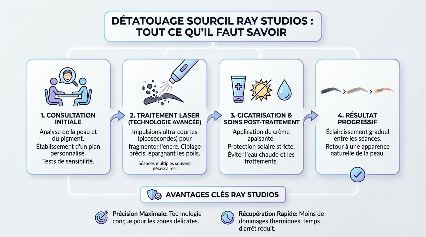 Détatouage sourcil ray studios : tout ce qu'il faut savoir 1 Les tarifs du détatouage des sourcils