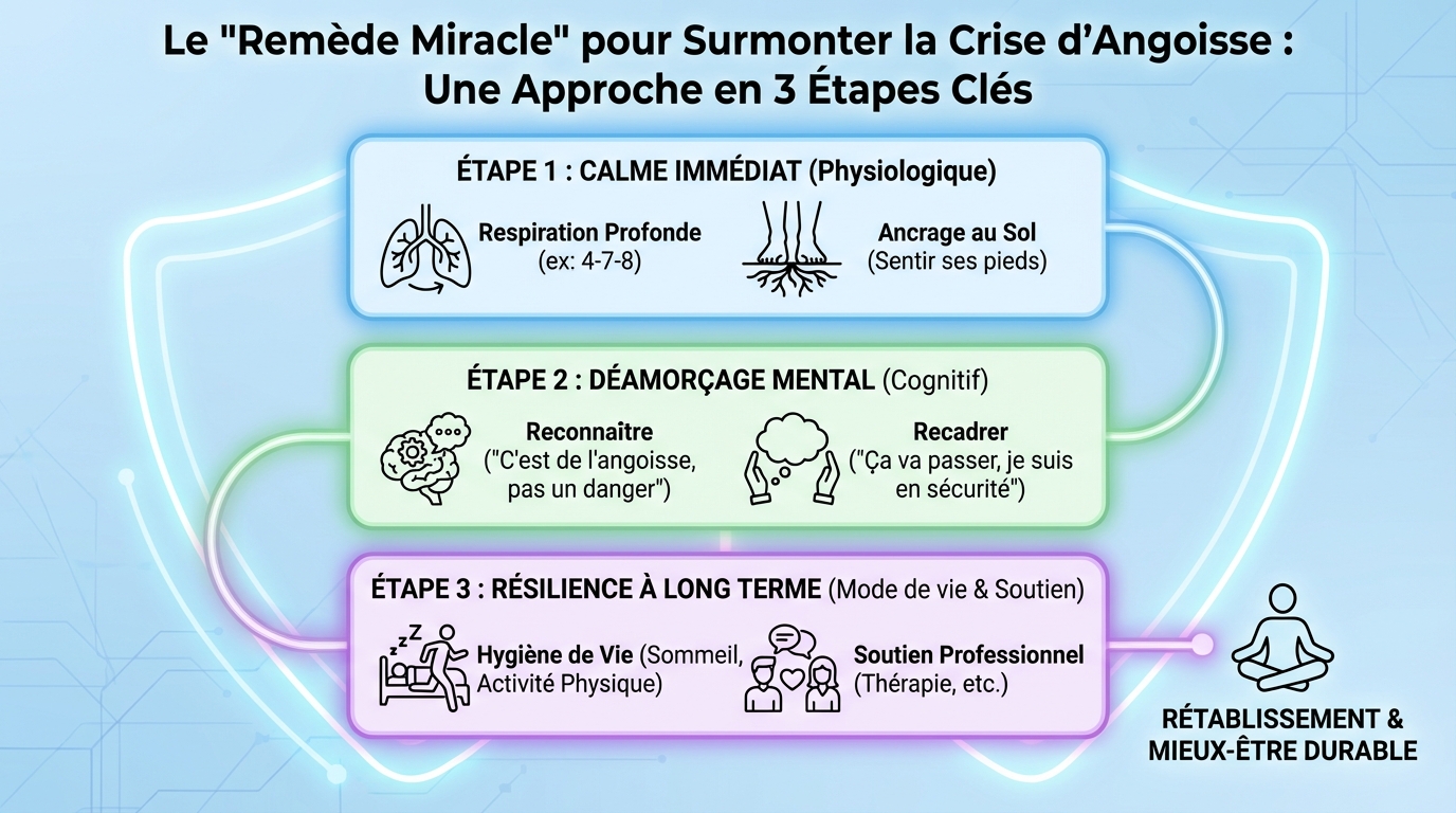 Le remède miracle pour surmonter la crise d'angoisse 1 Techniques de gestion de l’angoisse