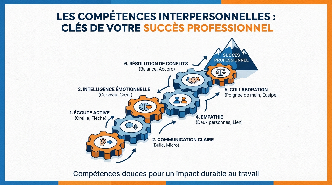 Les compétences interpersonnelles : clés de votre succès professionnel 1 Pourquoi sont-elles importantes dans le monde professionnel ?