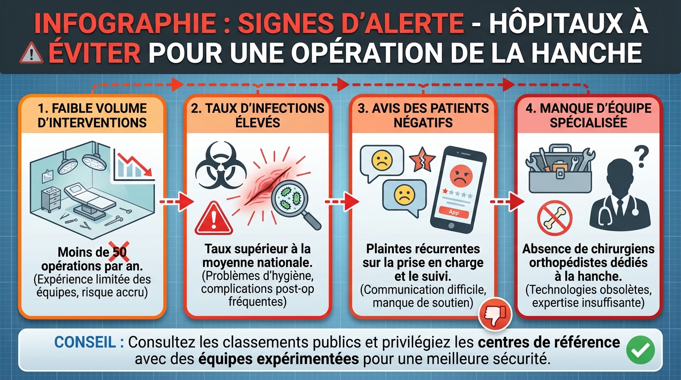 Comparatif des hôpitaux