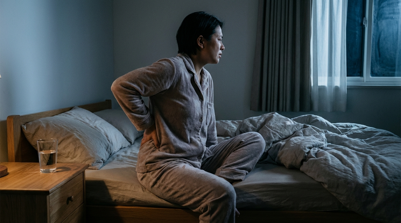 Mal de dos la nuit : signe d'un cancer ?