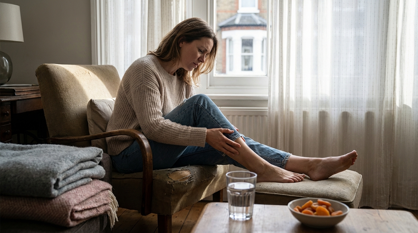 Manque de fer : les symptômes à surveiller dans vos jambes