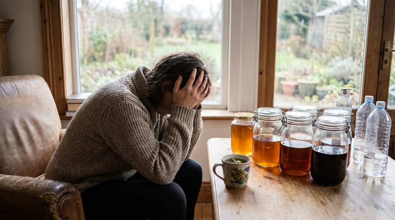 Urine foncée et grosse fatigue : causes et solutions
