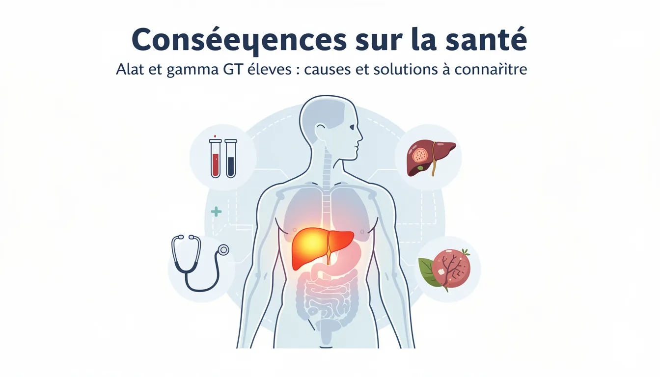 Alat et gamma GT élevés : causes et solutions à connaître 1 Conséquences sur la santé