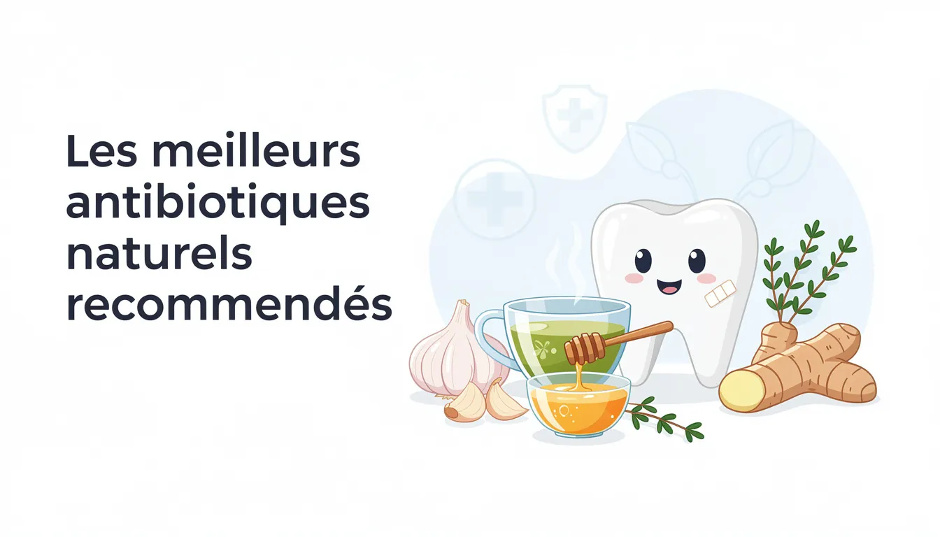 Antibiotique naturel après extraction dentaire : les meilleures options 1 Les meilleurs antibiotiques naturels recommandés