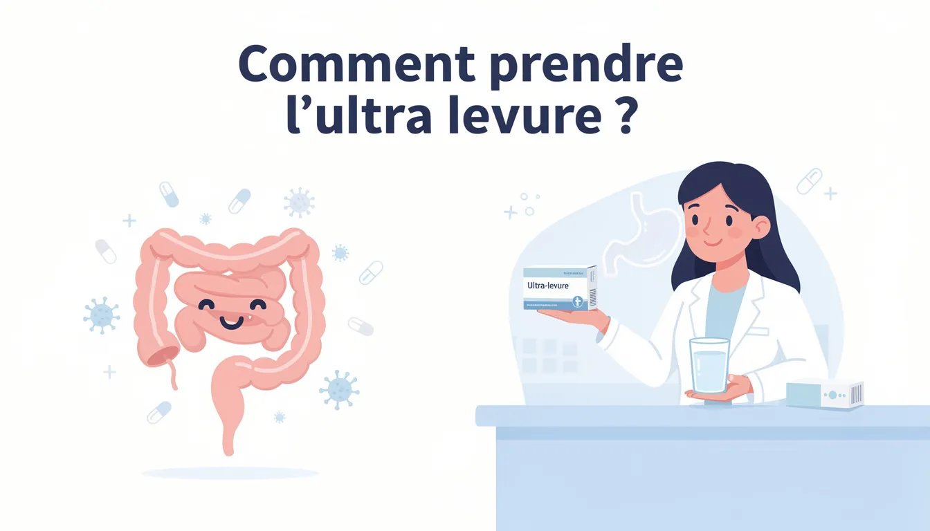 Comment prendre l'ultra levure ?