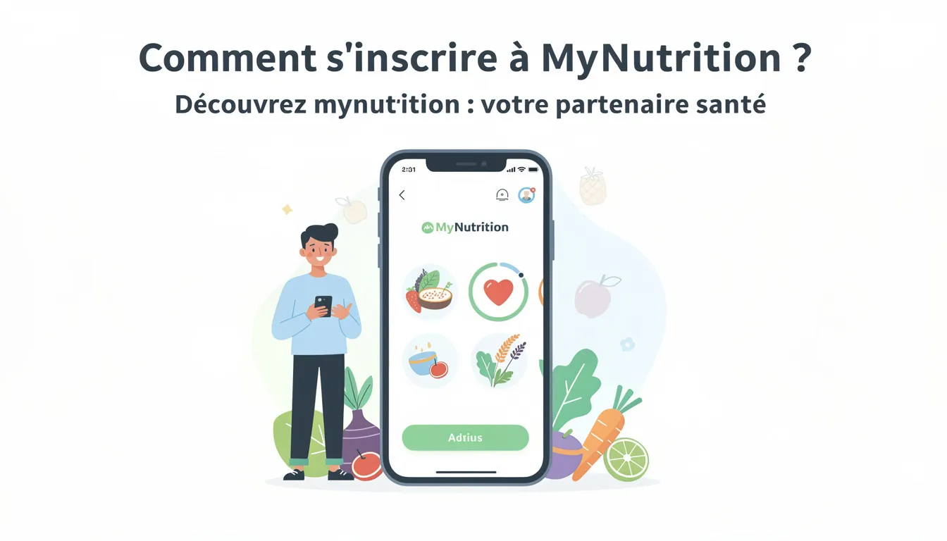 Comment s'inscrire à MyNutrition ?