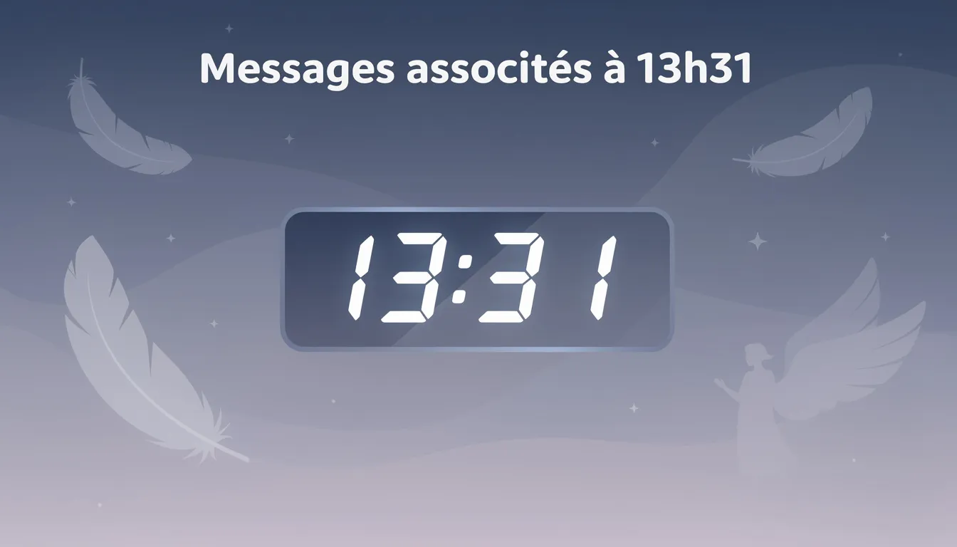 Messages associés à 13h31