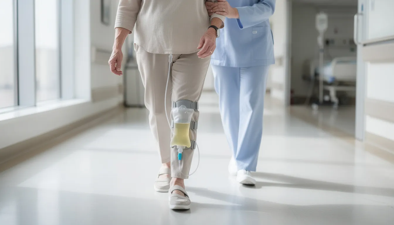 Peut-on marcher avec une sonde urinaire ? réponses et conseils