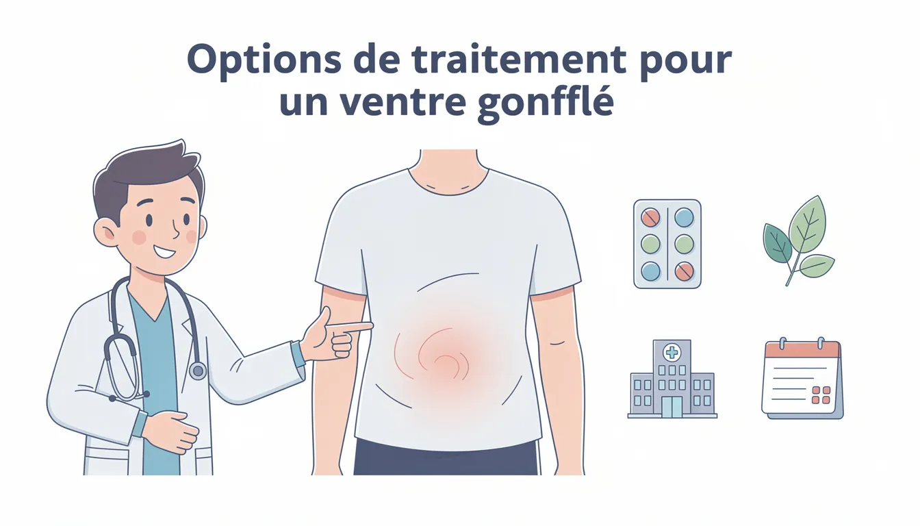 Ventre gonflé et cancer : comprendre les causes et traitements 1 Options de traitement pour un ventre gonflé