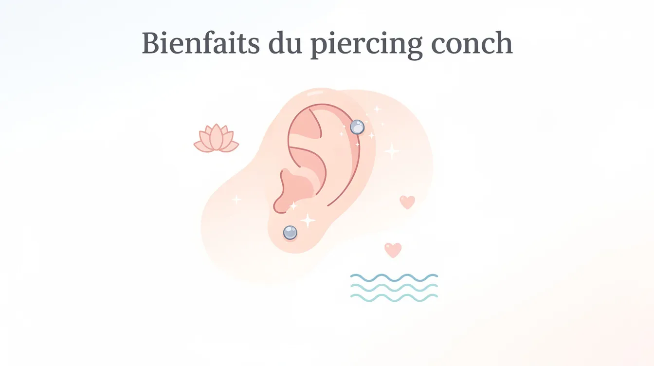 Découvrez les bienfaits du piercing conch pour votre bien-être 1 Bienfaits du piercing conch