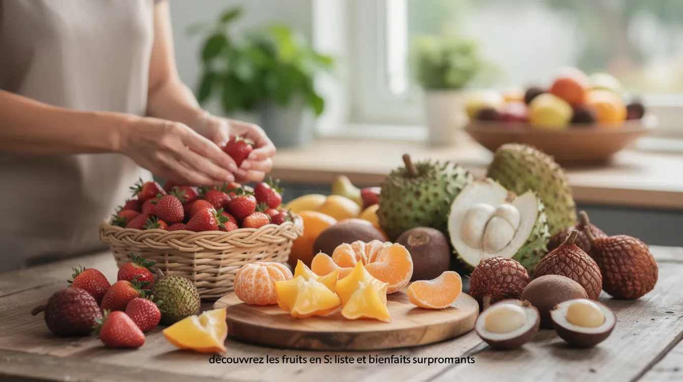 Découvrez les fruits en s : liste et bienfaits surprenants