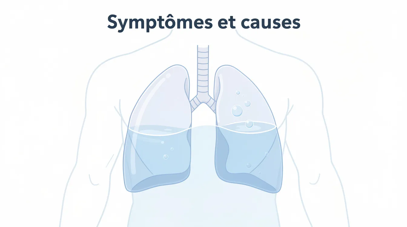 Eau dans les poumons : espérance de vie et pronostic 1 Symptômes et causes