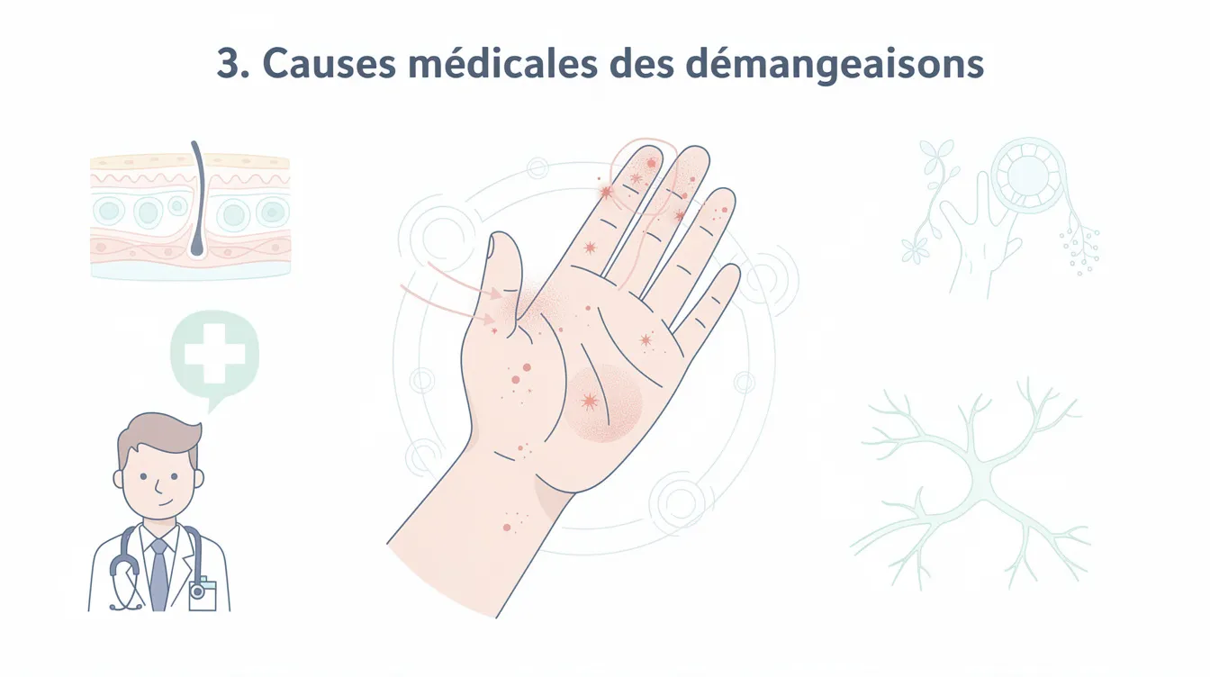 3. Causes médicales des démangeaisons