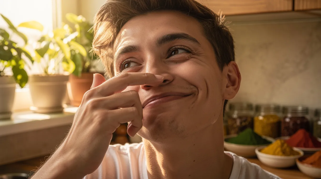 Bout du nez qui chatouille : causes et solutions efficaces