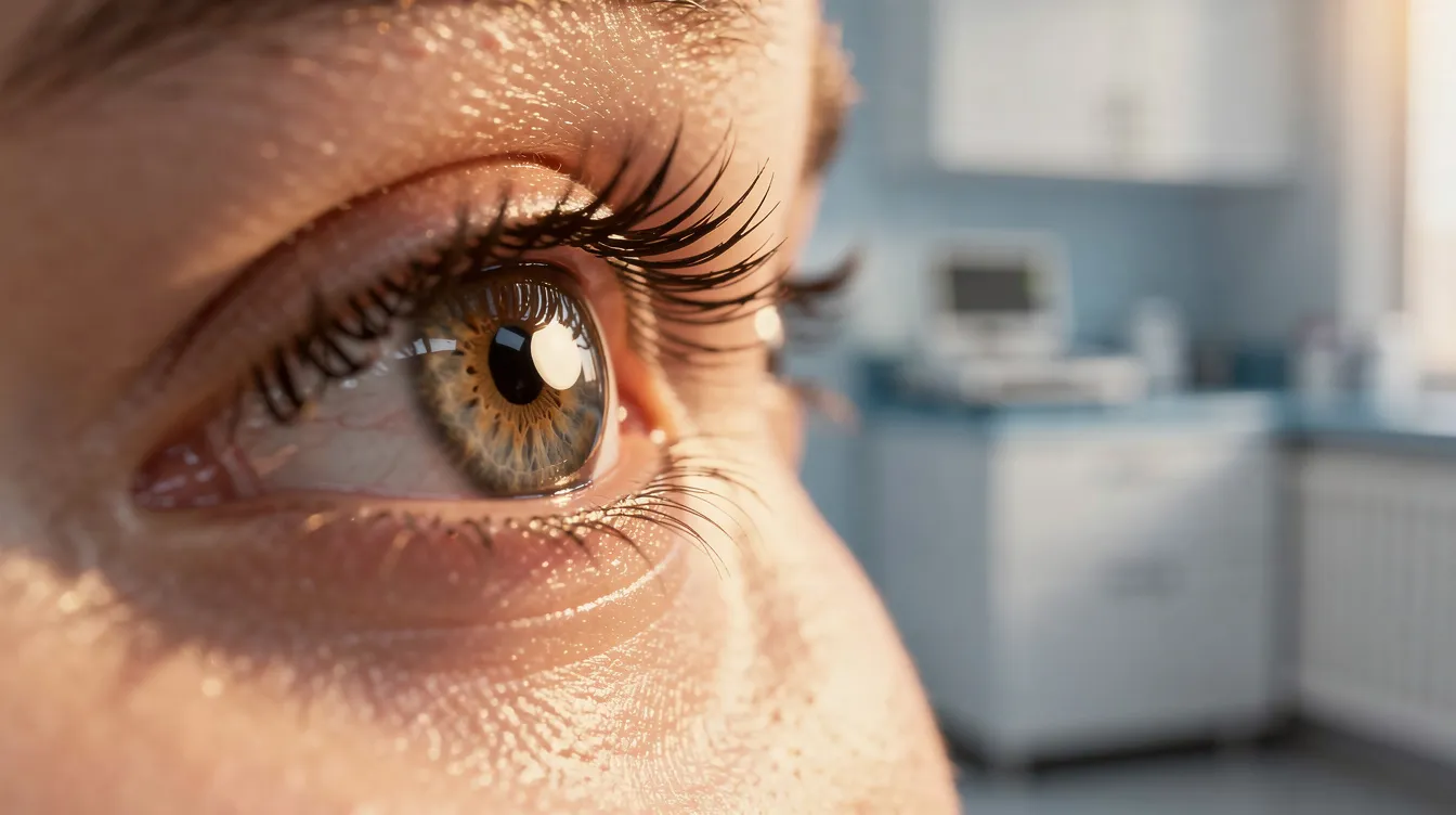Tache blanche dans l'œil : causes et traitements efficaces